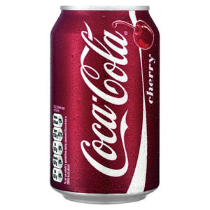 Cherry Coke Cans 330ml Tray of 24