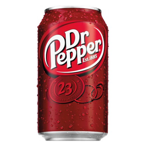 Dr Pepper Cans 330ml Tray of 24