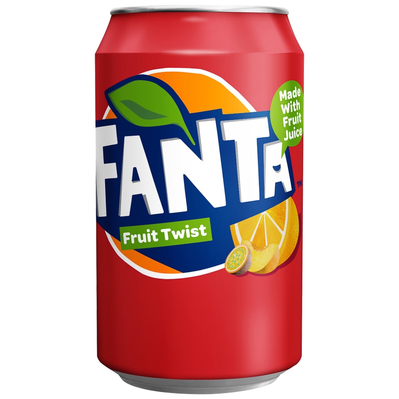 Fanta Fruit Twist 330ml Cans tray of 24