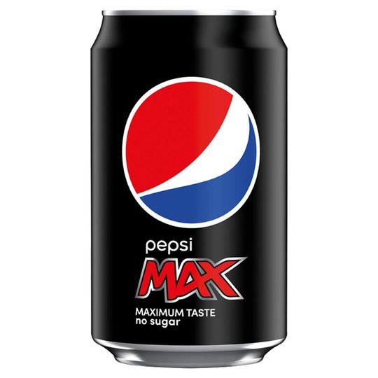 Pepsi Max Cans 330ml Tray of 24