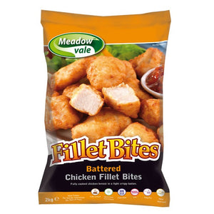 Chicken Fillet Bites Nuggets 25g-35g 2kg