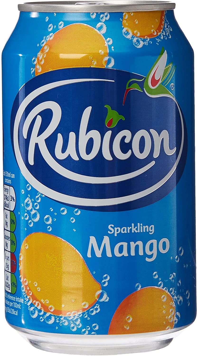 Rubicon Mango Cans 330ml tray of 24